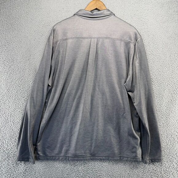 Tommy Bahama Polo Shirt Men's Extra Large Black Collared Embroidered Logo Pima - Picture 7 of 9